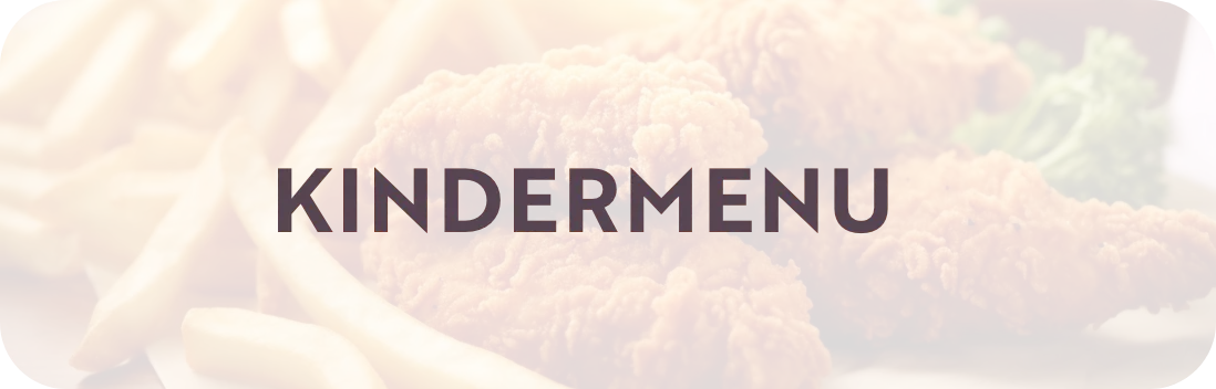 Menukaart najaar 2025 - Kindermenu